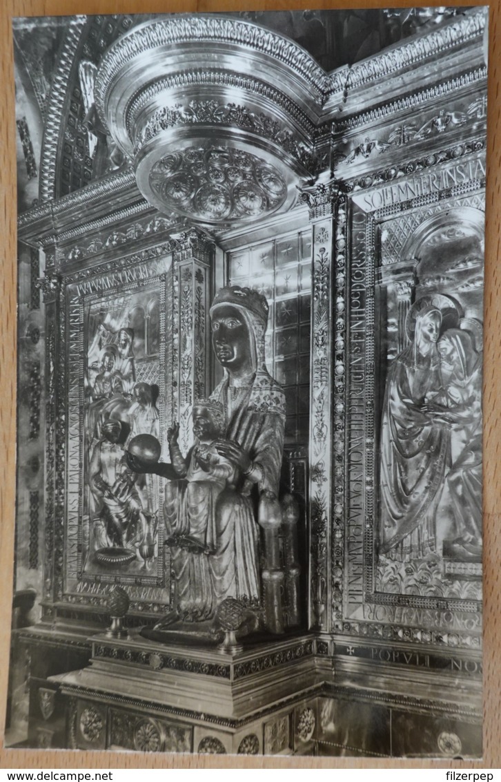 Montserrat La Virgen En Su Trono La Vierge Sur Son Trone The Black Madonna On Her Throne Gnadenbild Thron - Gemälde, Glasmalereien & Statuen