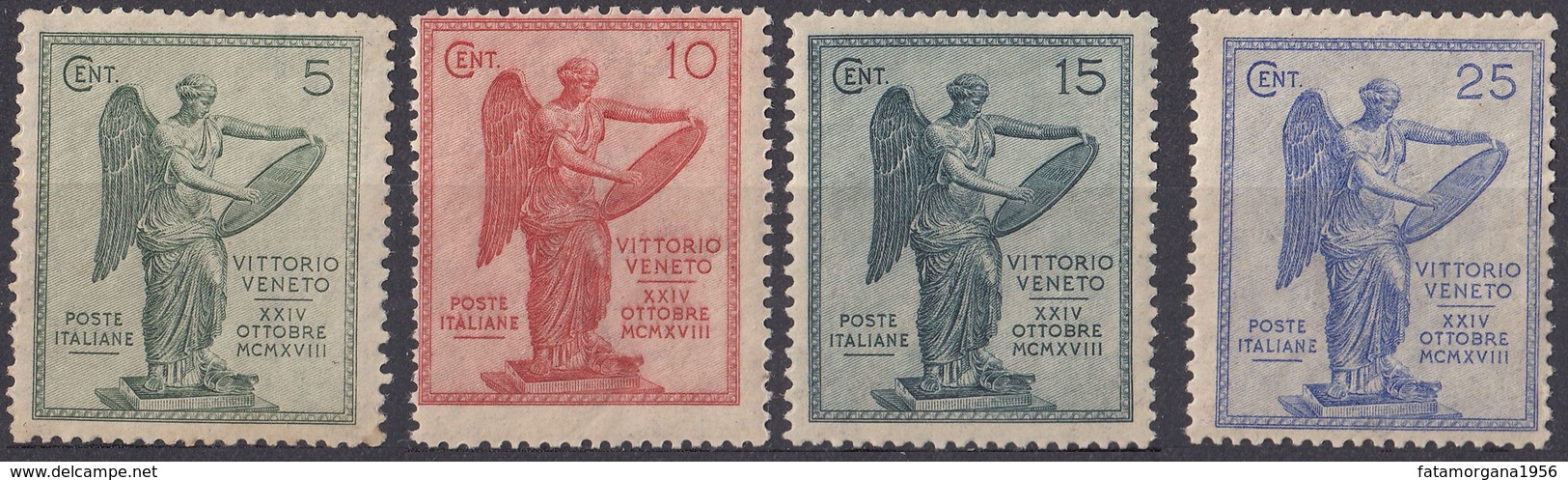 ITALIA - 1921 - Serie Completa Nuova: Yvert 113/116 MH/MNH. - Ongebruikt