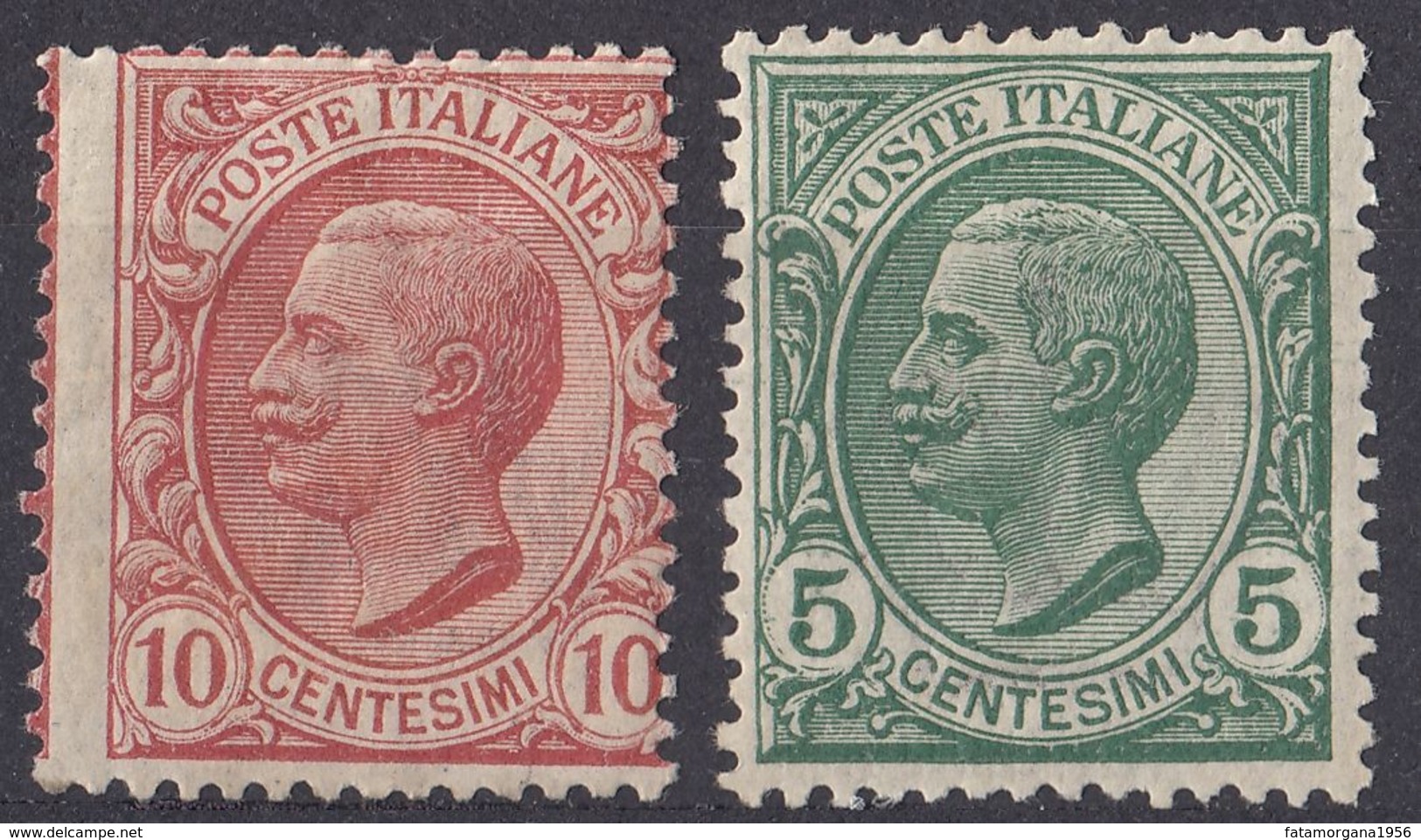 ITALIA - 1906 - Serie Completa Nuova MNH: Yvert 76/77; Due Valori. - Ungebraucht