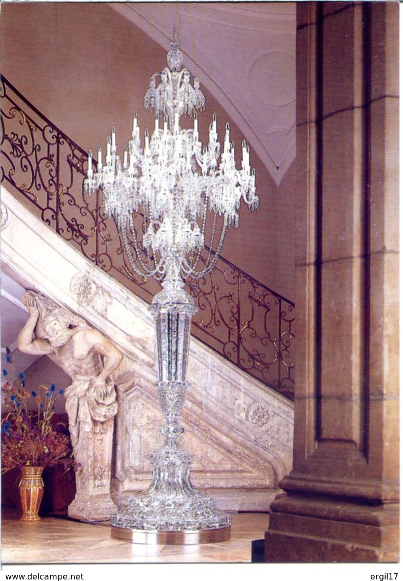 54120 BACCARAT - Cristallerie - Impressionnante Réalisation : Candélabre à Pendeloques De 79 Lumières - Baccarat