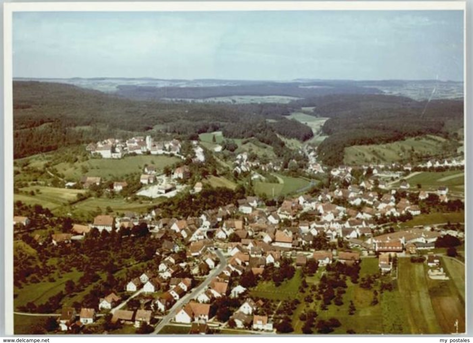 40225434 Aach Oberstaufen Aach Oberstaufen Fliegeraufnahme * Aach - Oberstaufen