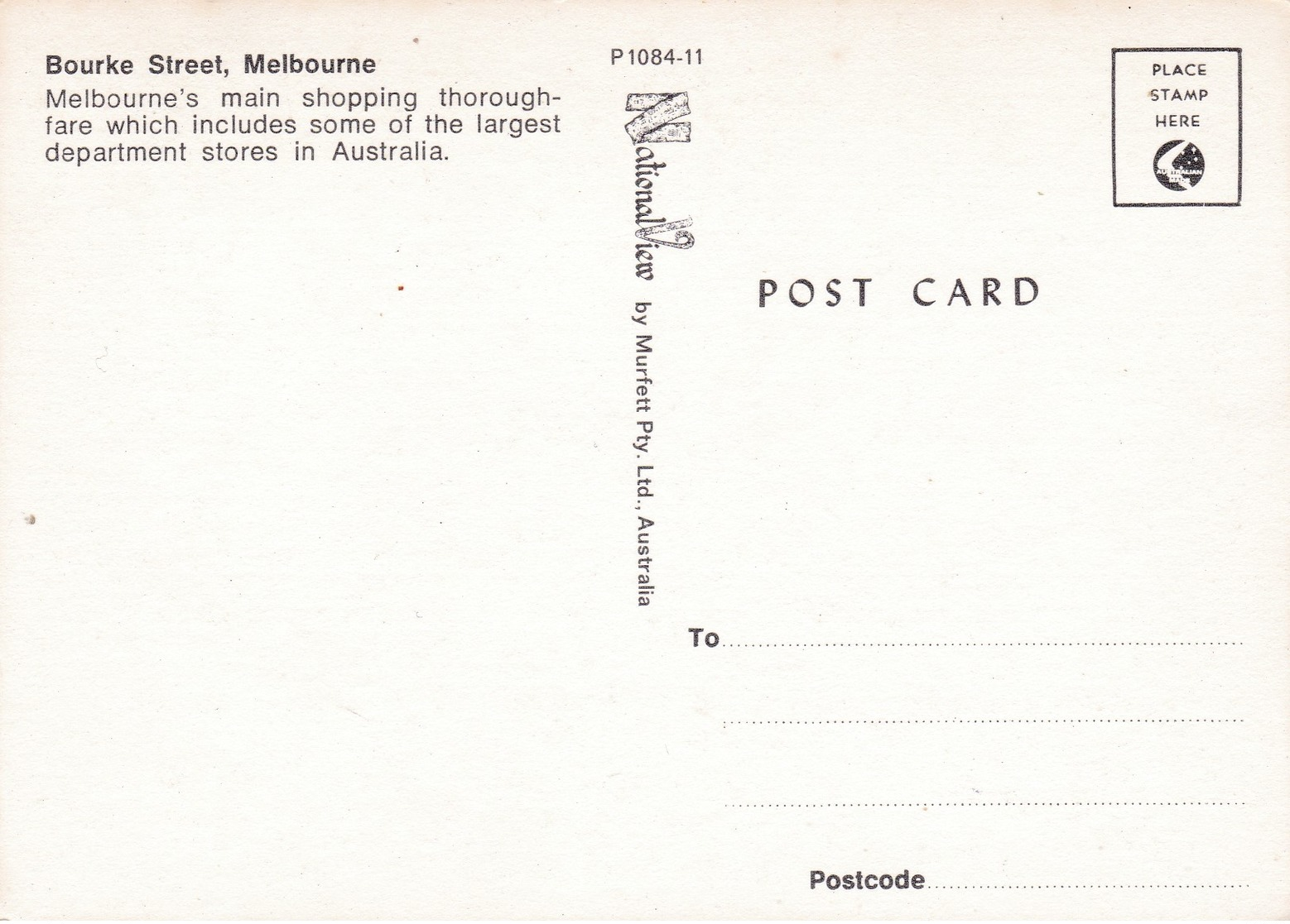 Modern Post Card Of Melbourne, Victoria, Australia,D39. - Melbourne