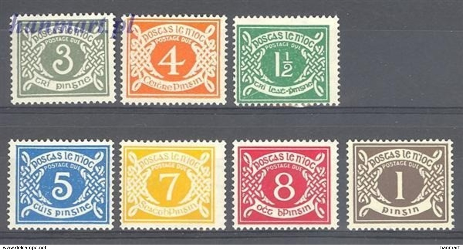 Ireland 1971 Mi 15-21 MNH ( ZE3 IRLpor15-21 ) - Zonder Classificatie