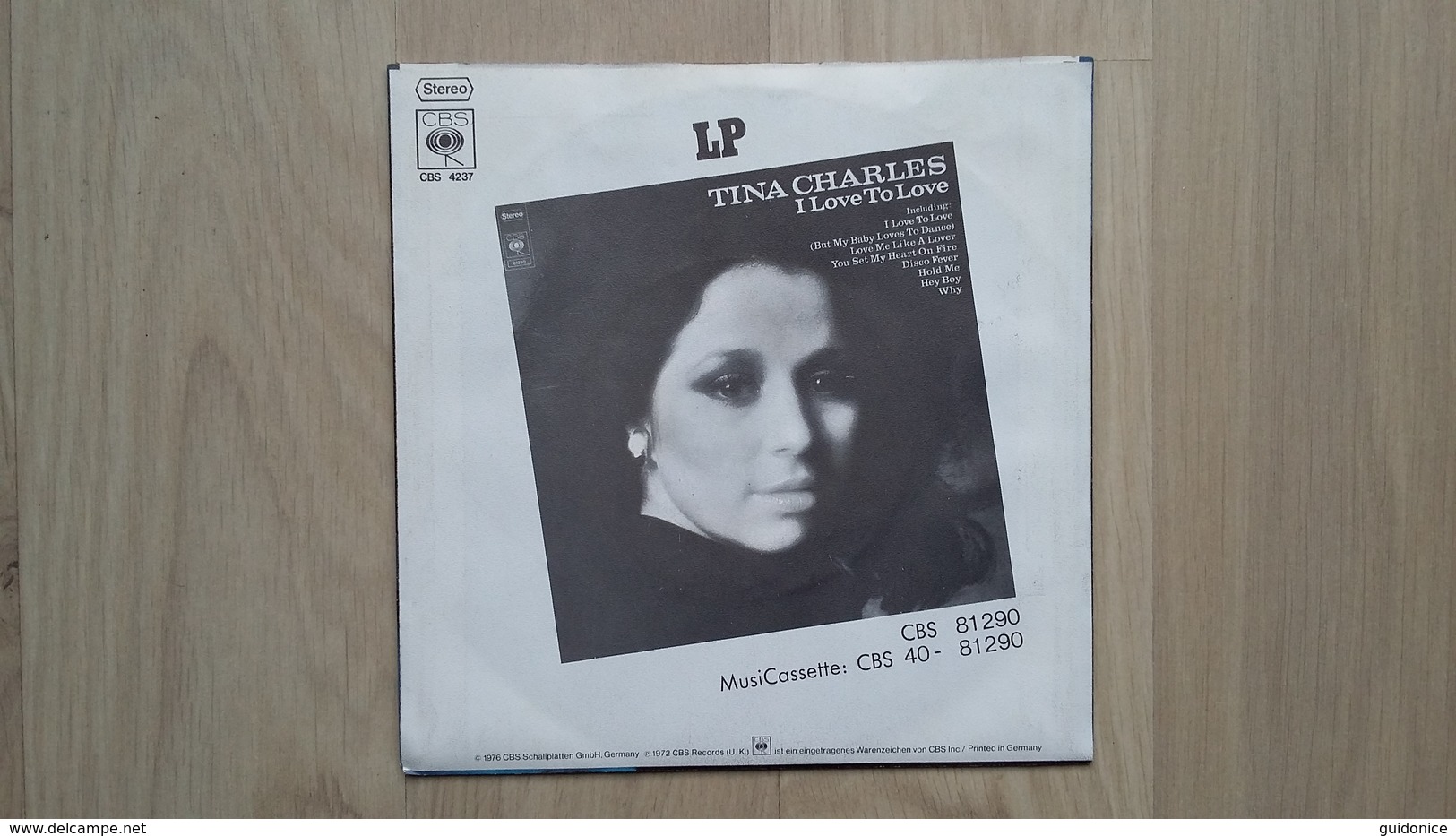 Tina Charles - Love Me Like A Lover - Vinyl-Single Von 1976 - Disco, Pop