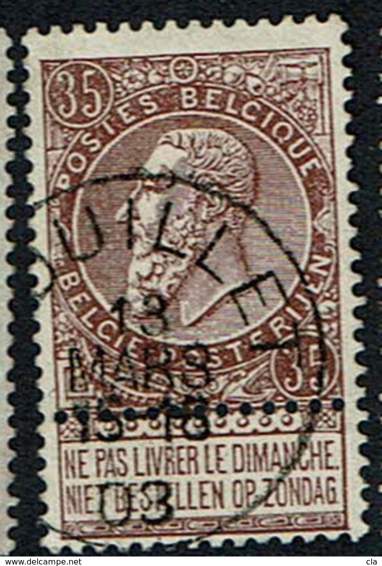 61  Obl  Couillet - 1893-1900 Schmaler Bart