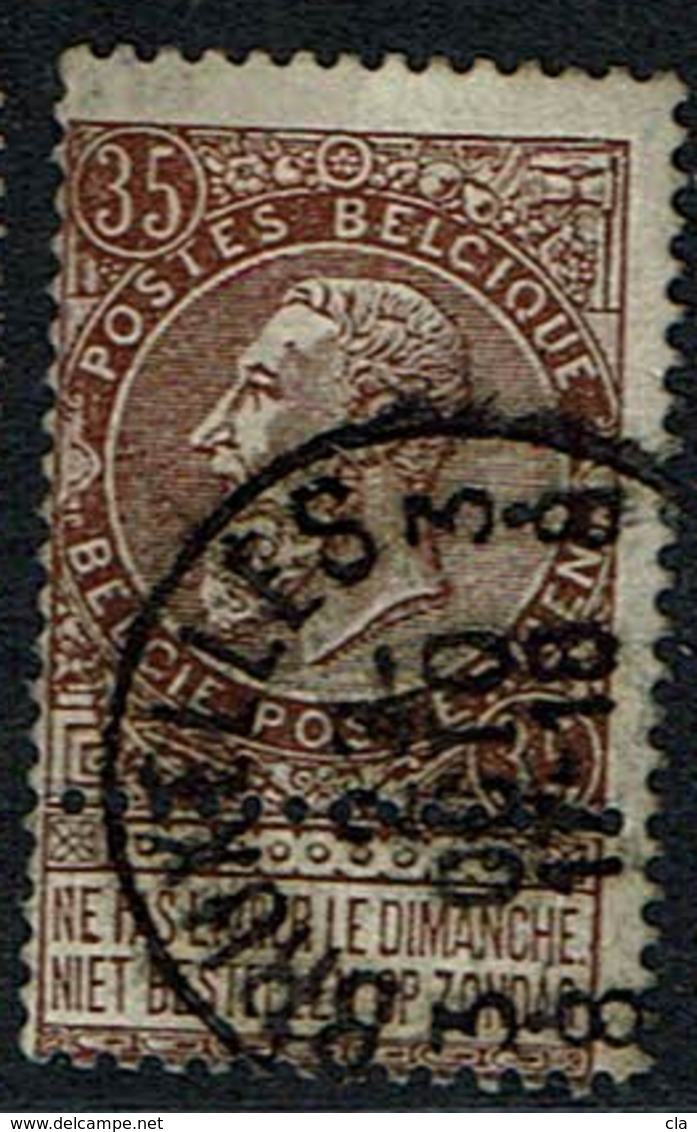 61  Obl  BXL  3. - 1893-1900 Schmaler Bart