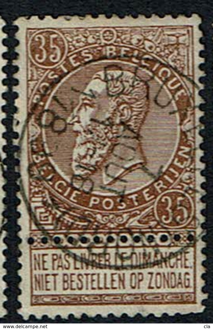 61  Obl  BXL (Nord) 1 - 1893-1900 Schmaler Bart