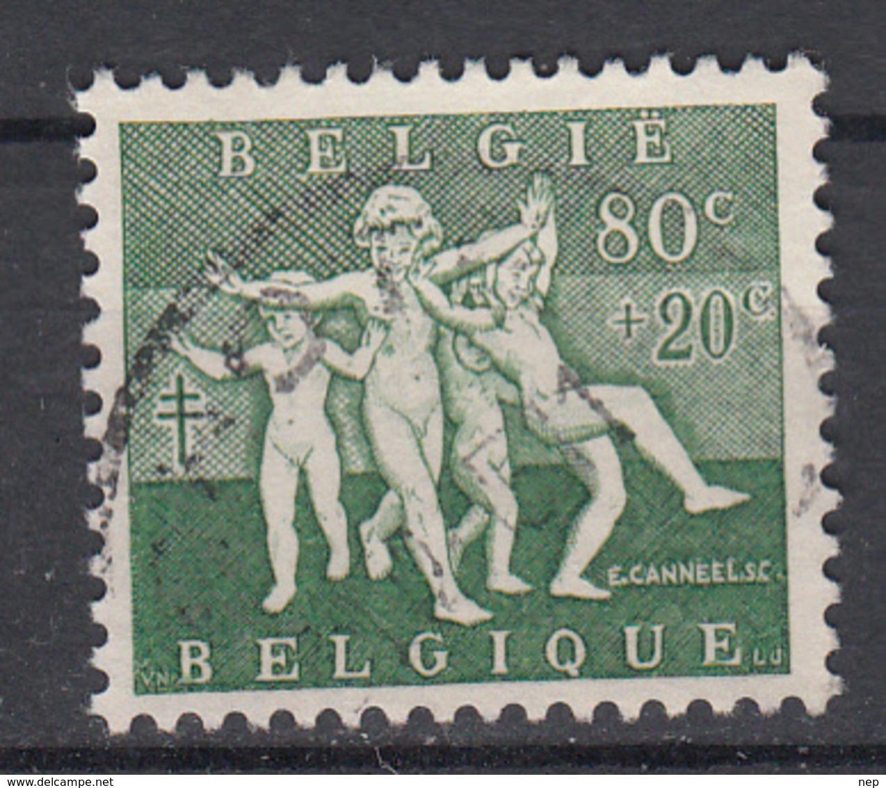 BELGIË - OPB - 1955 - Nr 980 - Gest/Obl/Us - Usati