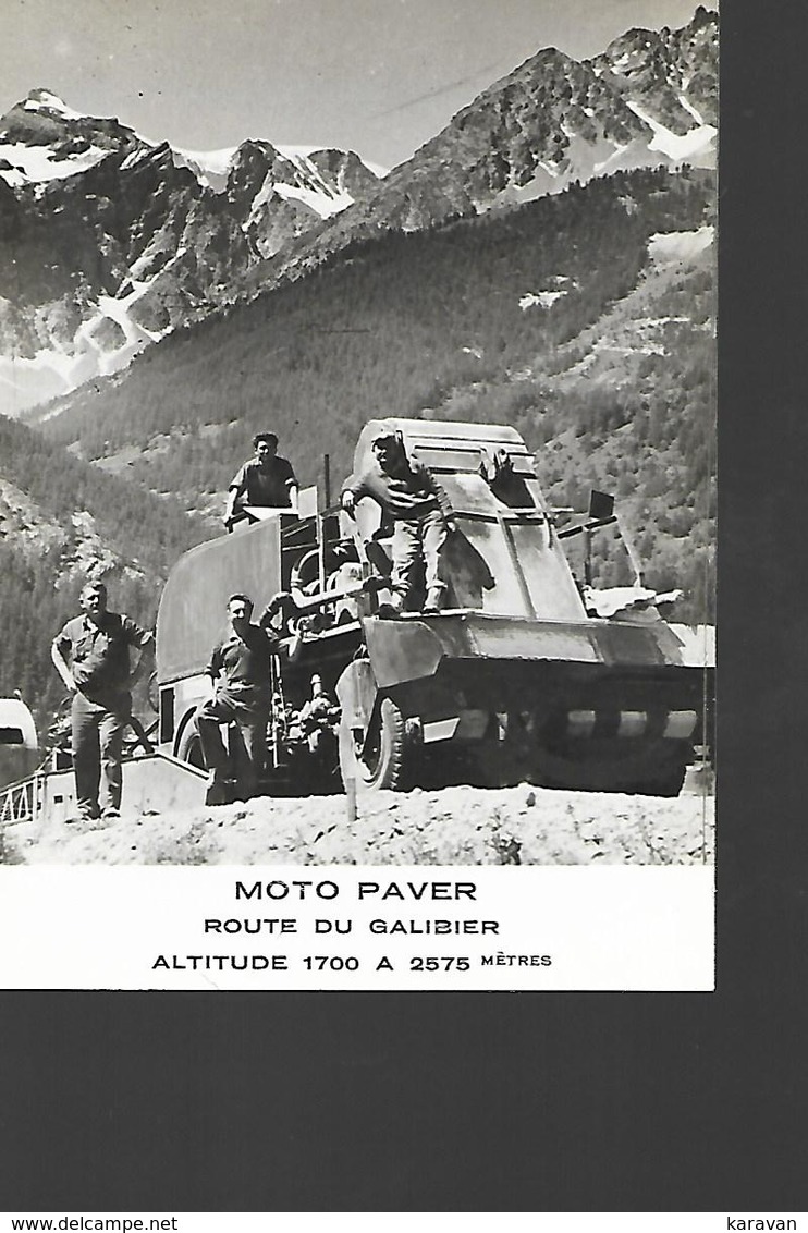 73 Moto Paver, Route Du Galibier - Altri & Non Classificati