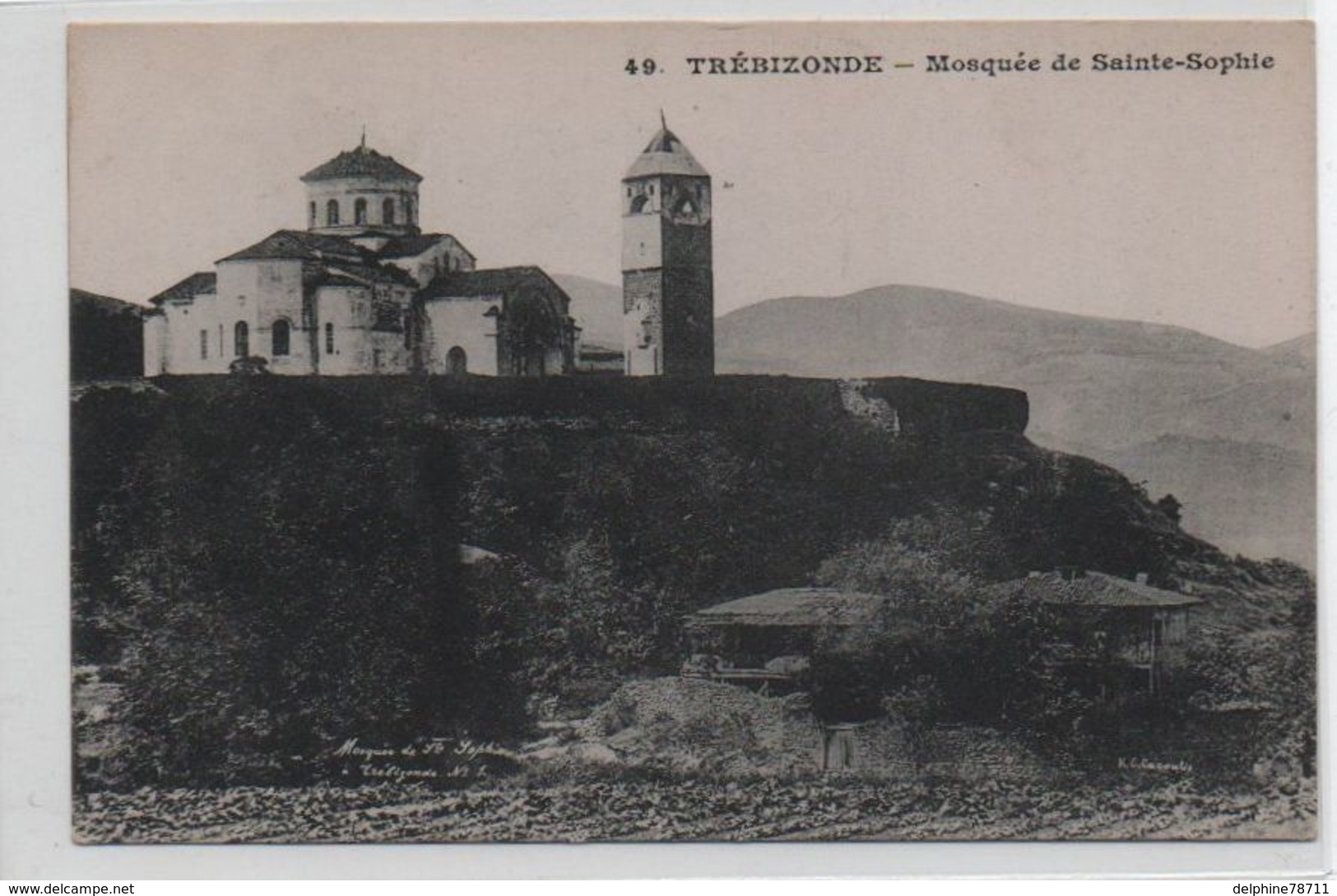 Trébizonde-Mosquée De Sainte-Sophie - Turchia