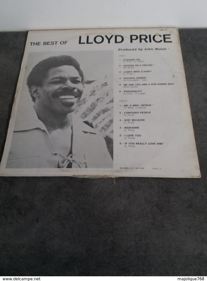 The Best Of Lloyd Price - Vogue LDM. 30299 - 1975 - Soul - R&B