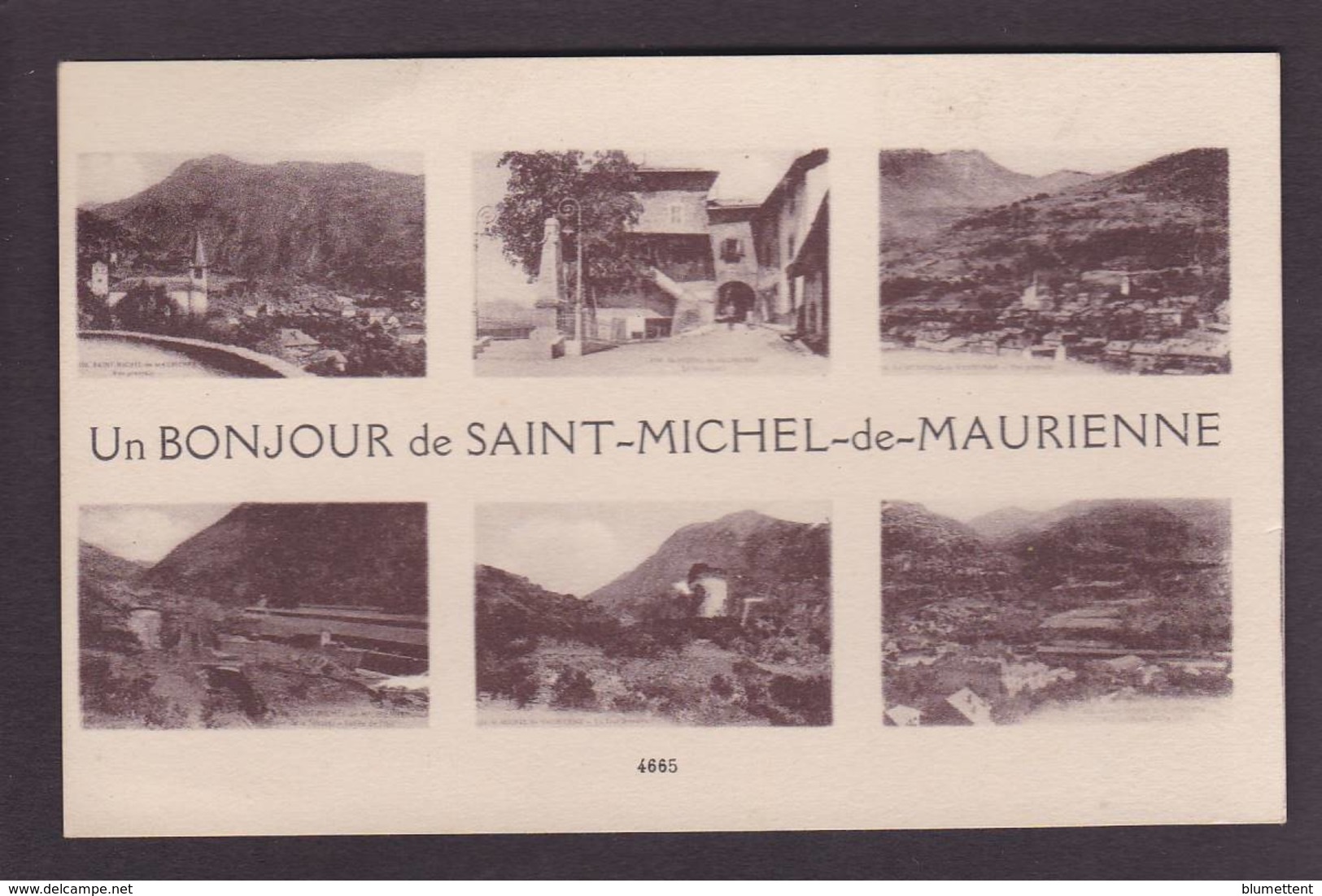 CPSM Savoie 73 Non Circulé Saint Michel De Maurienne - Saint Michel De Maurienne