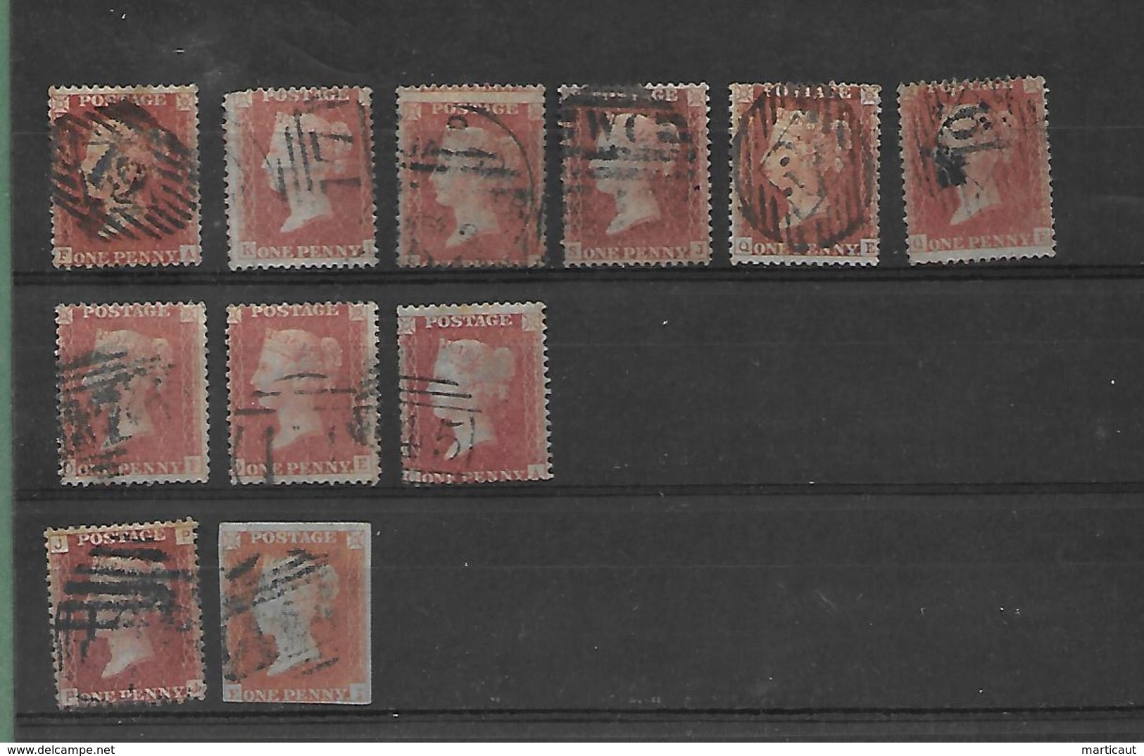 Lot De Timbres Oblitérés En L'état - Used Stamps