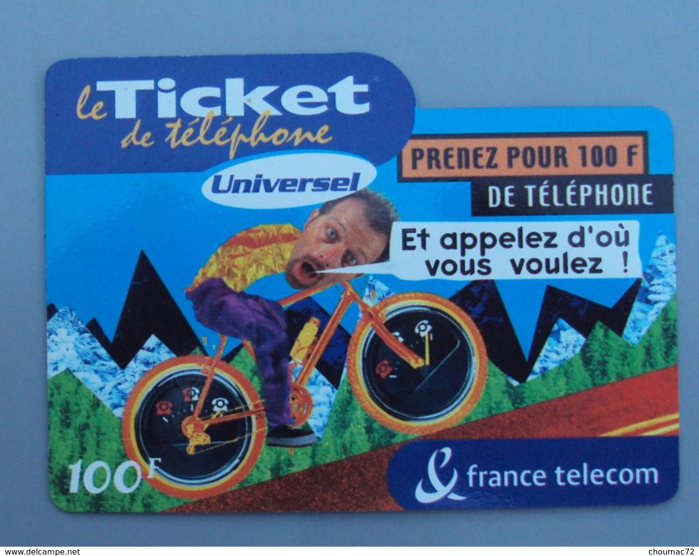 018, Carte Prépayée Le Ticket De Téléphone Universel - Biglietti FT