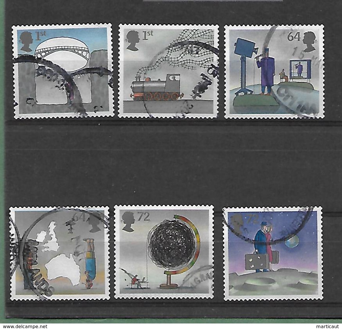 Inventions - SG 2715/20  - Année 2007 - Usati