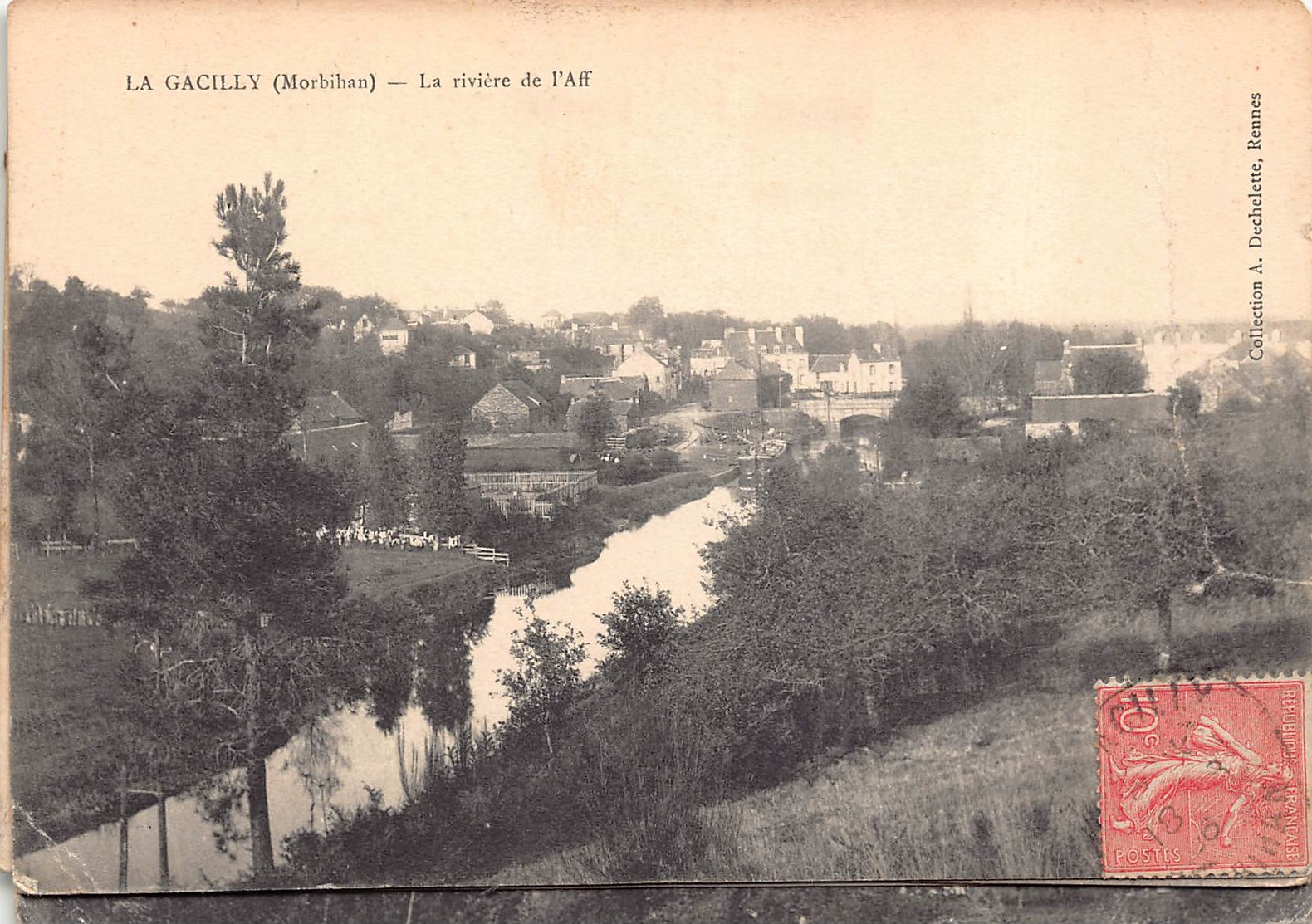 LA GACILLY  - La Riviere De L'AFF ( Voir état ) - La Gacilly