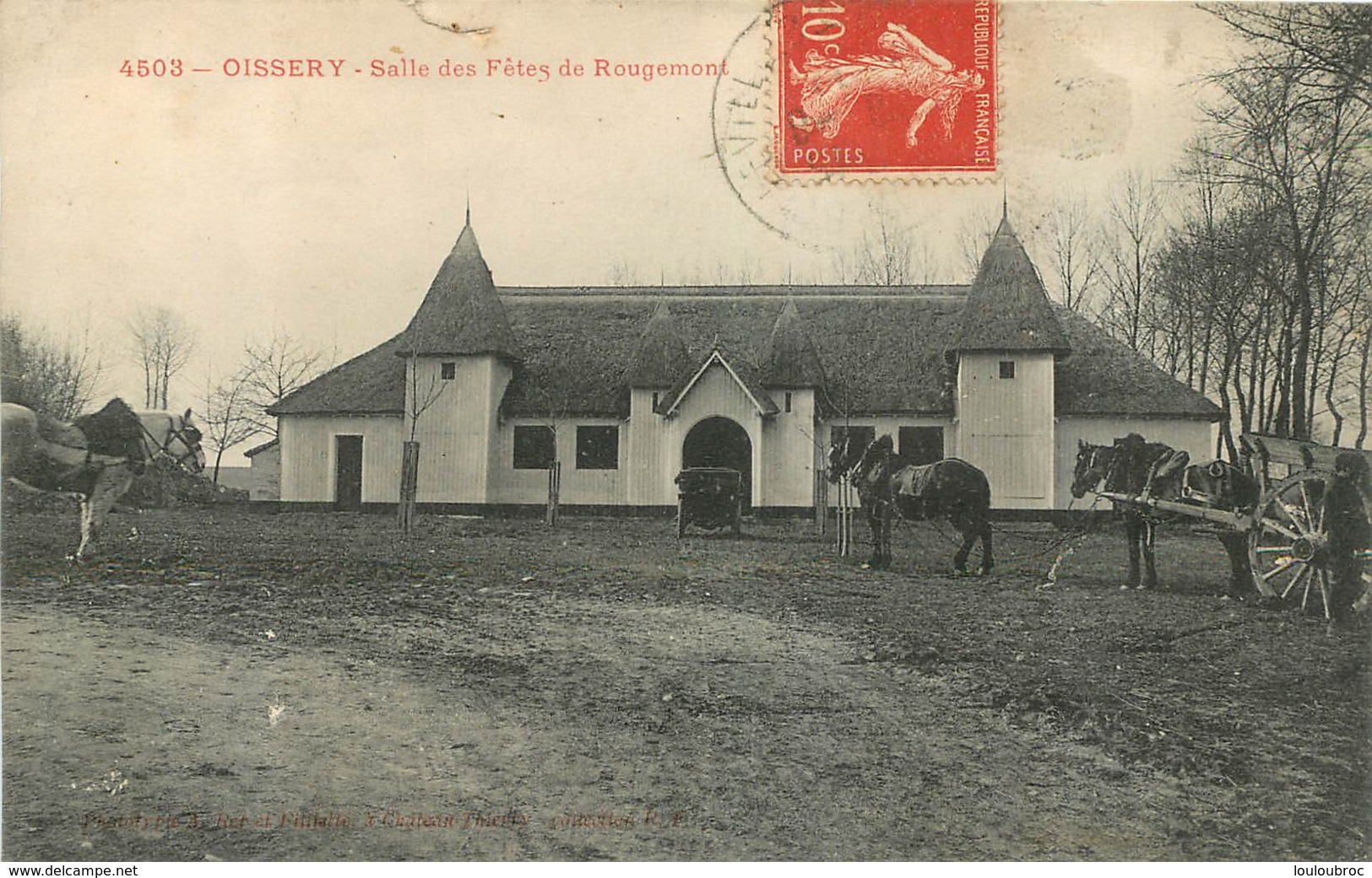 OISSERY SALLE DES FETES DE ROUGEMONT - Autres & Non Classés