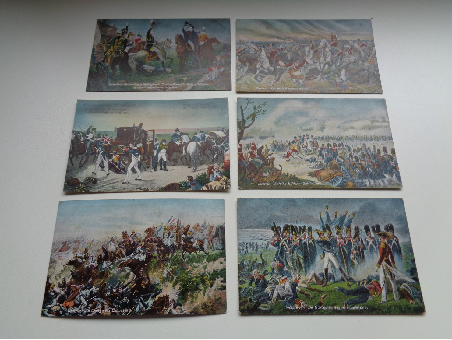 Beau Lot De 20 Cartes Postales De Fantaisie  Napoleon   Waterloo    Mooi Lot Van 20 Postkaarten Fantasie    - 20 Scans - 5 - 99 Cartoline