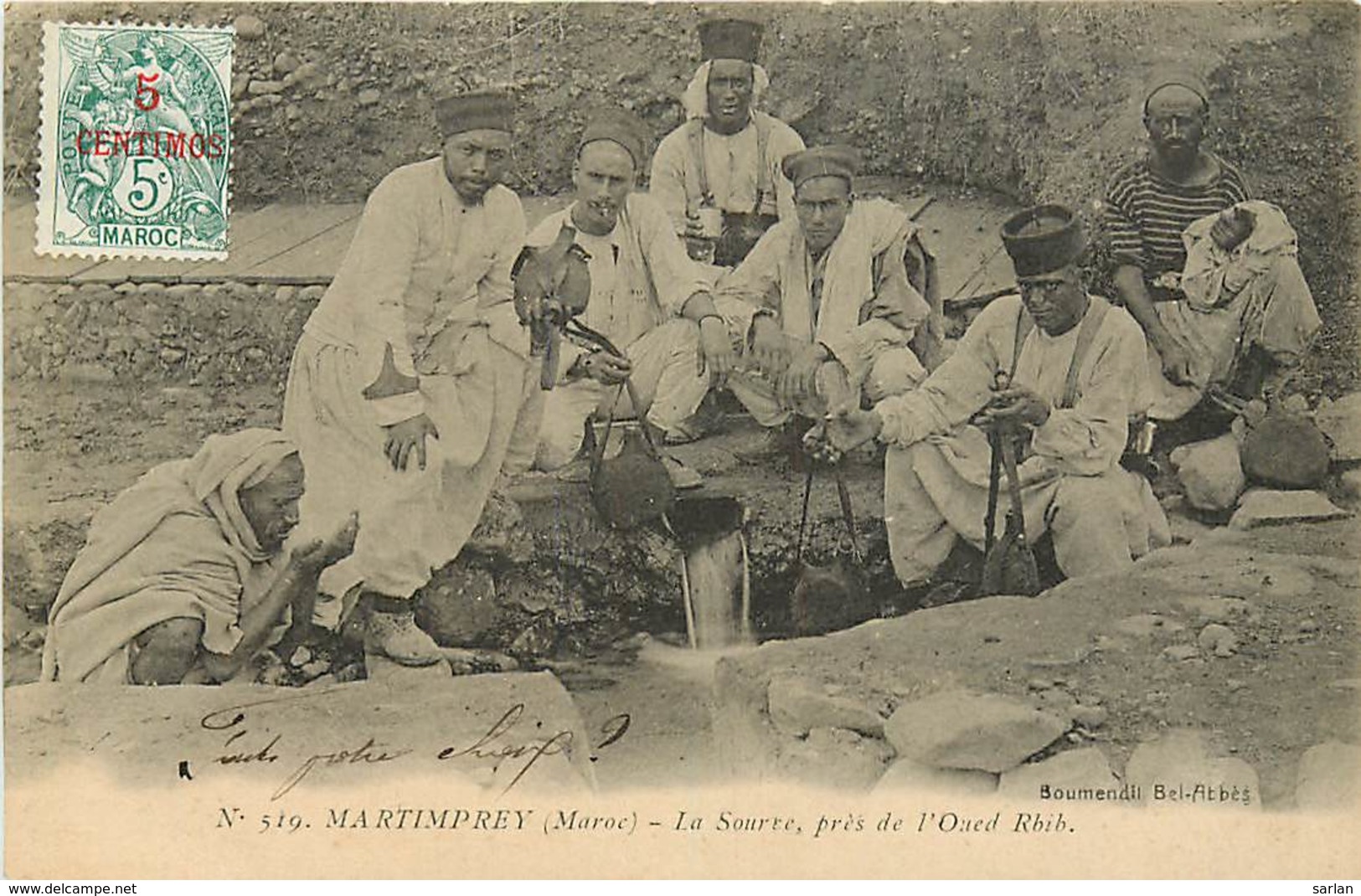 MAROC , MARTIMPREY , La Source Res De L'oued Rbib , * 408 48 - Autres & Non Classés