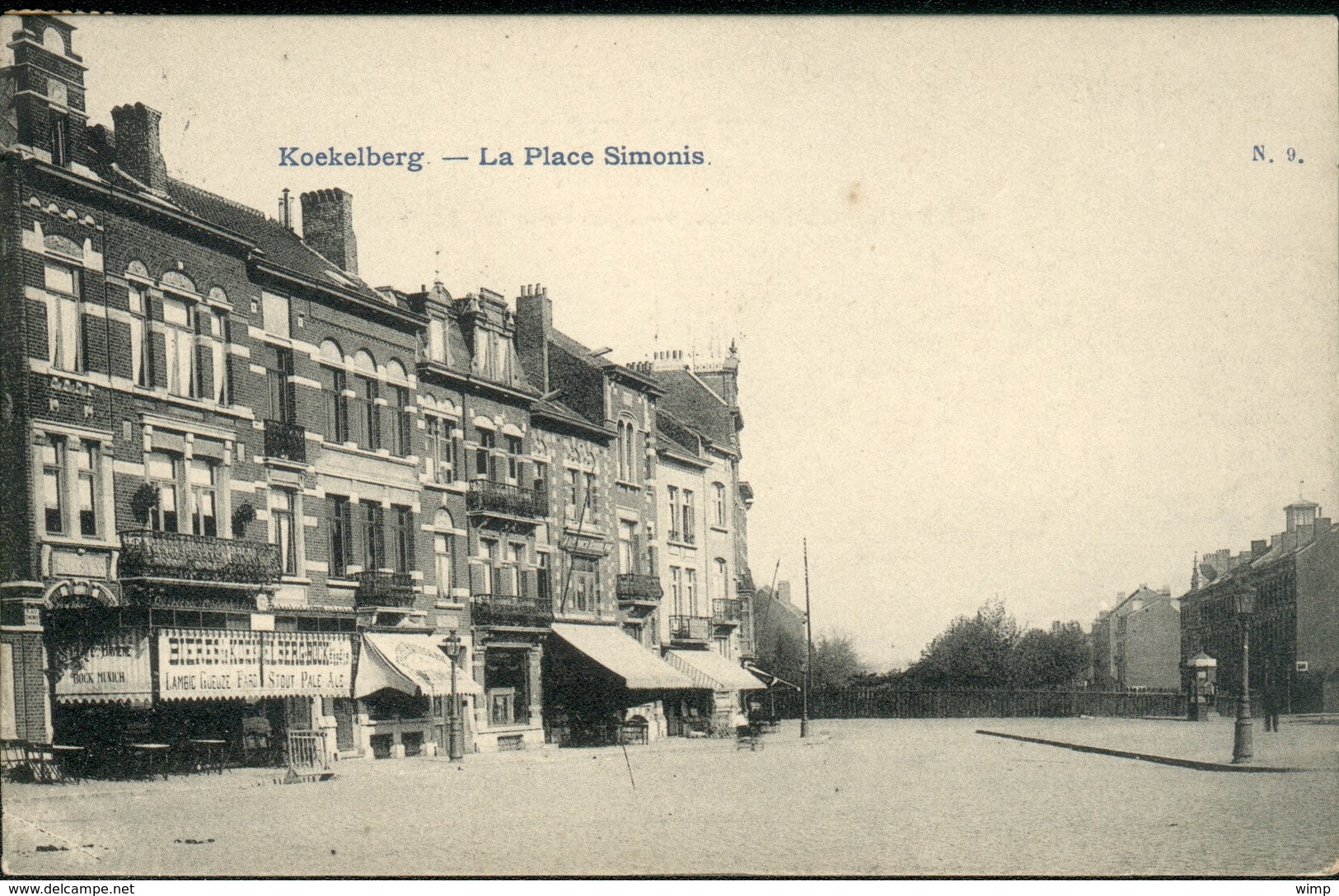 Koekelberg : La Place Simonis - Laeken