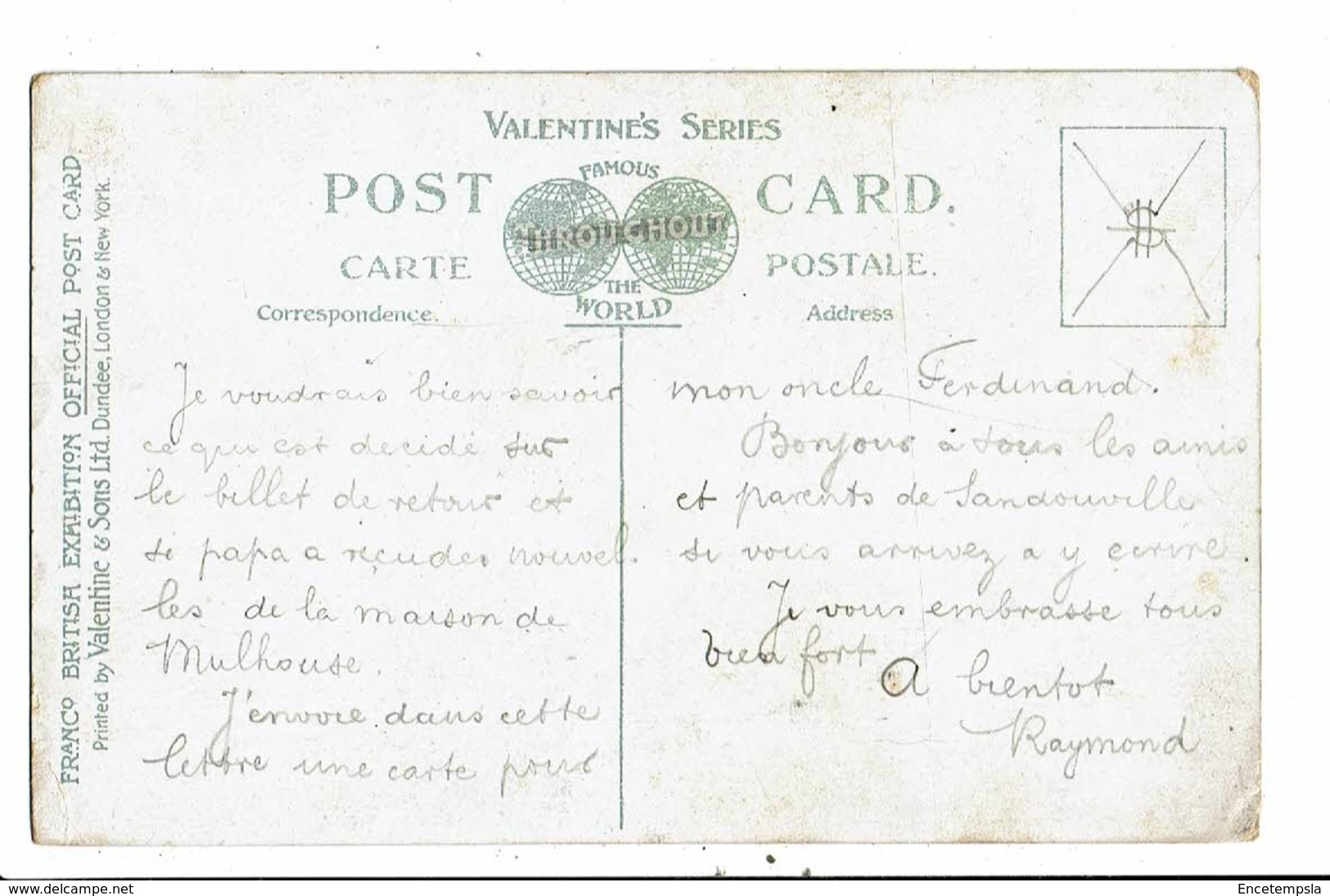 CPA-Carte Postale-Royaume Uni-London-Exhibition 1908-Court Of Honour From Congress Hall VM10746 - Other & Unclassified