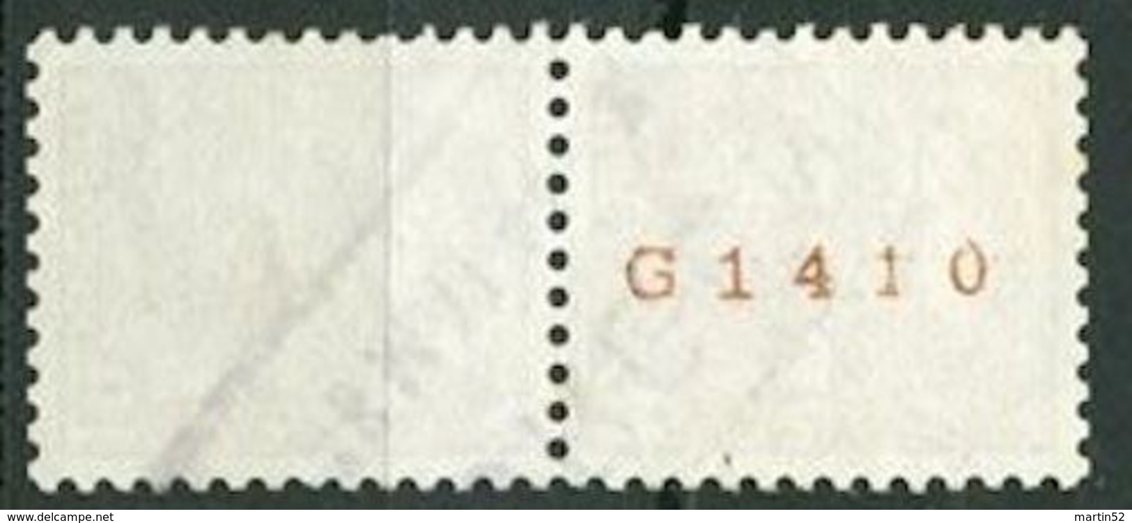 Schweiz Suisse 1942: Chillon Rolle Rouleaux Coil Zu 257RM.01 Mi 363bR (No. G1410) Mit O HORGEN 18 MAI 44 (Zu CHF 6.50) - Rouleaux