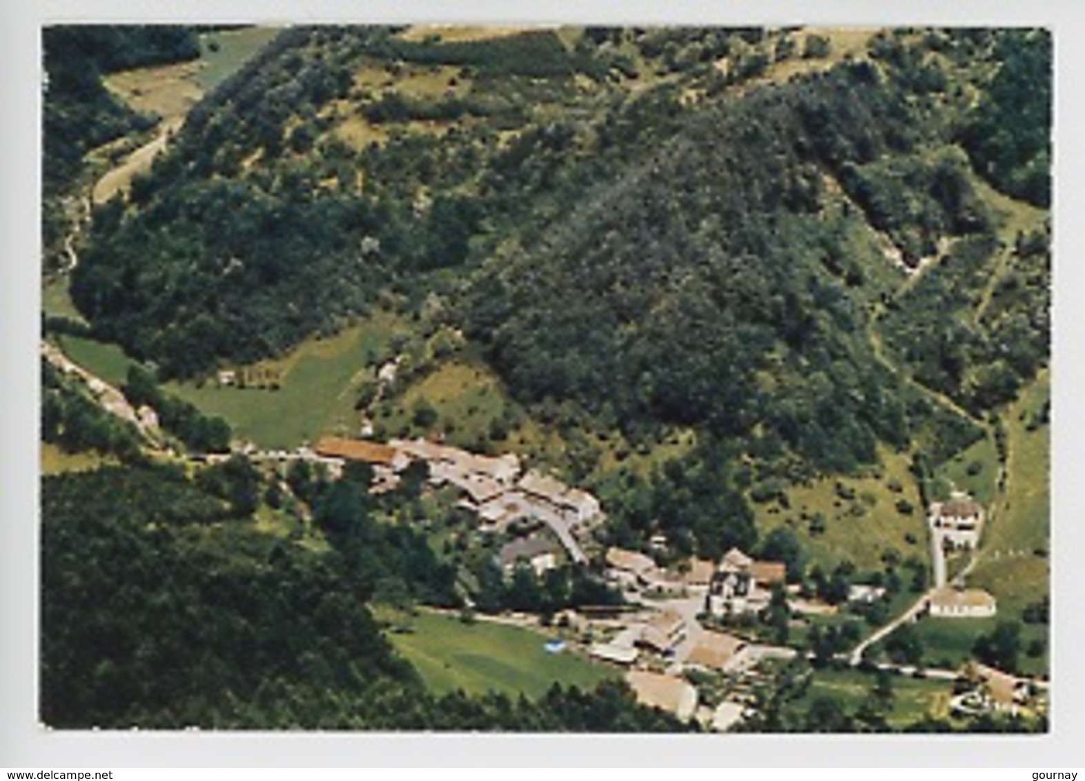 Sainte Croix Aux Mines : Le Petit Rombach, Vue Aérienne (cp Vierge N°0550) - Sainte-Croix-aux-Mines