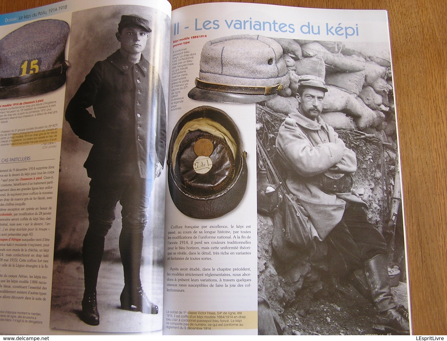 LES DOSSIERS MILITARIA N° 6 Guerre 14 18 Armée Française Poilus Soldat Allemand 40 45 Kriegsmarine Sammies Infanterie