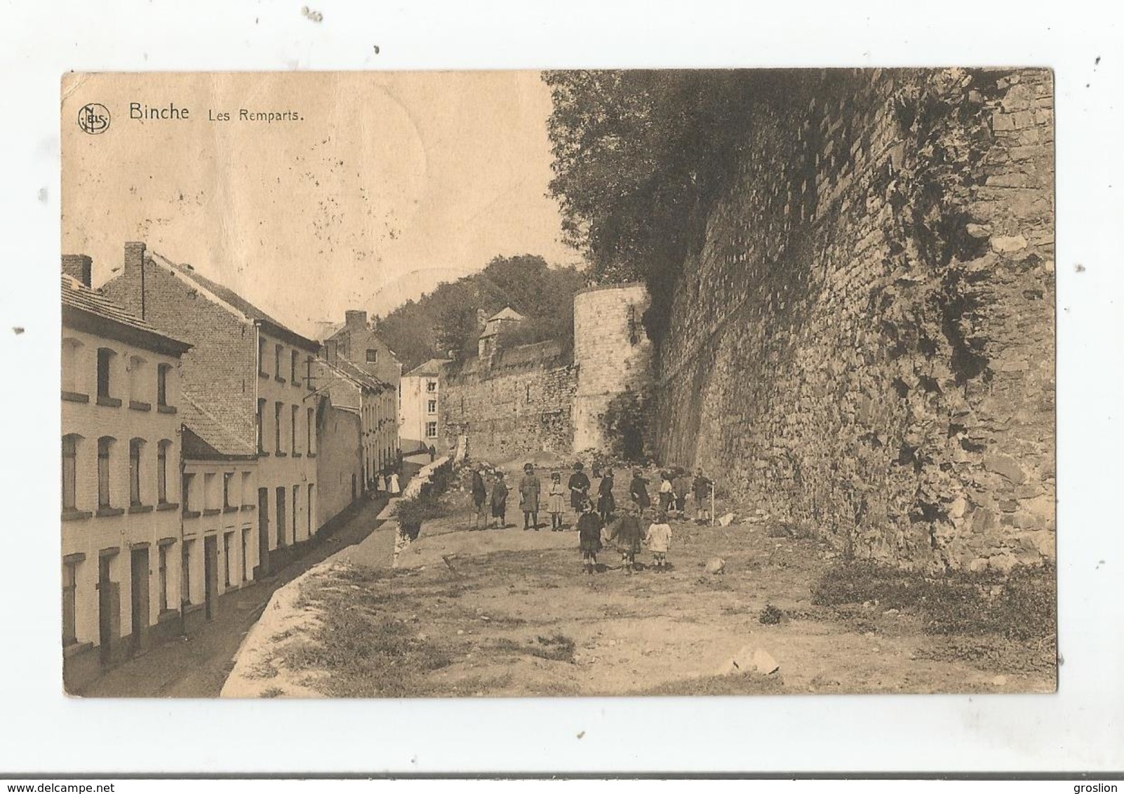 BINCHE LES REMPARTS 1922 (ENFANTS) - Binche