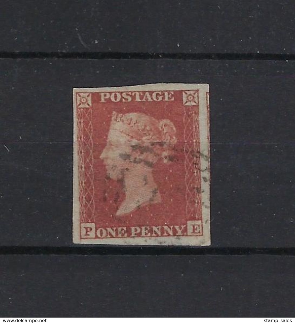 [DK164] Great Britain N°10 Deep Red Brown USED S&G £ 35,00 SUPERBE - Used Stamps