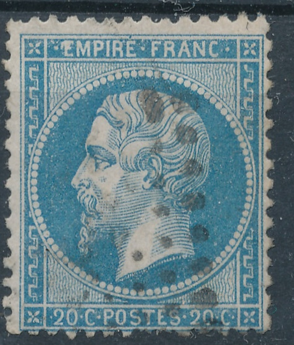 N°22 VARIETE ET OBLITERATION. - 1862 Napoléon III