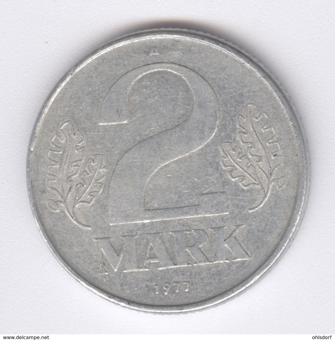 DDR 1977: 2 Mark, KM 48 - 2 Mark