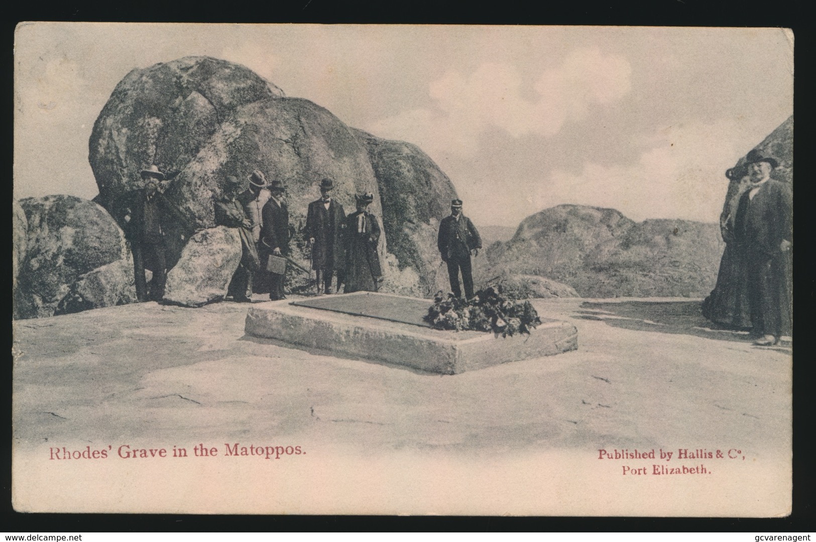 RHODES GRAVE IN THE MATOPPOS - Zimbabwe