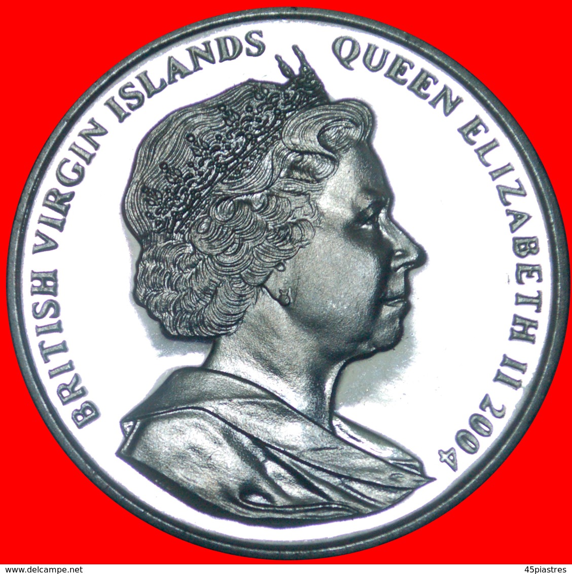 + GREAT BRITAIN: BRITISH VIRGIN ISLANDS ★ 1 DOLLAR 2004PM SHIPS! LOW START ★ NO RESERVE! - British Virgin Islands