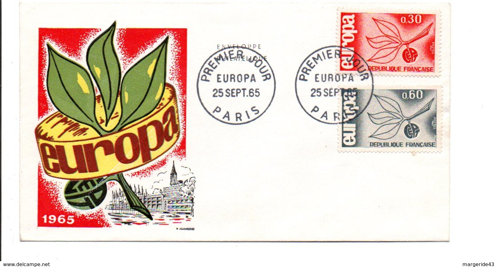 EUROPA FDC 1965 - 1965