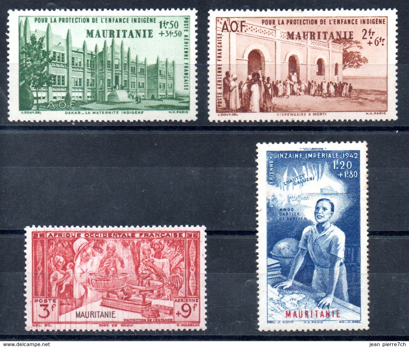 Mauritanie Mauritanien Luftpost Y&T PA 1** - PA 8**, PA 9*, PA 12**, PA 13**, PA 17** - Ungebraucht