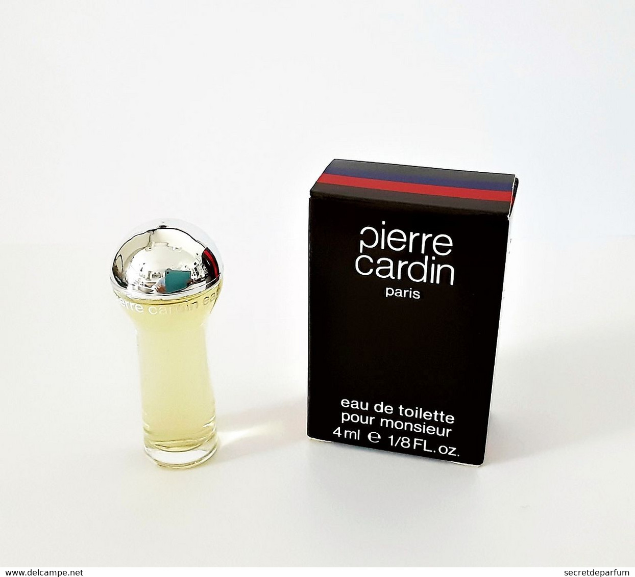 Miniatures De Parfum   PIERRE CARDIN    EDT  POUR  MONSIEUR  4 Ml     + Boite - Miniatures Hommes (avec Boite)