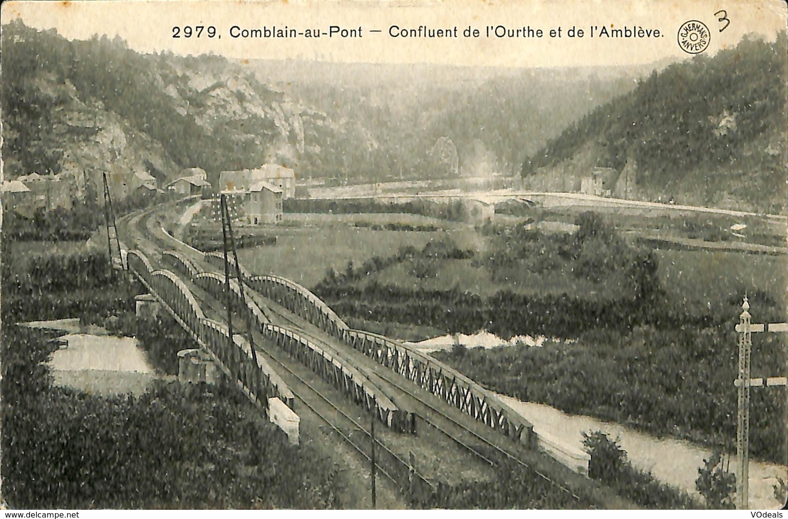 CPA - Belgique - Comblain-au-Pont - Confluent De L'Ourthe Et De L'Amblève - Comblain-au-Pont