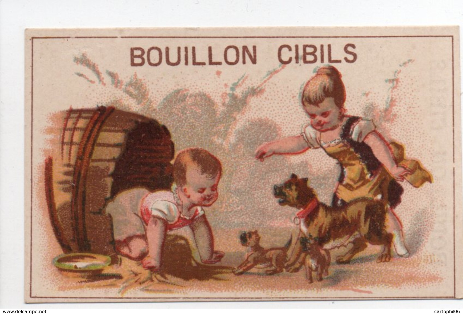 - CHROMO BOUILLON CIBILS - PUR EXTRAIT DE VIANDE - - Autres & Non Classés