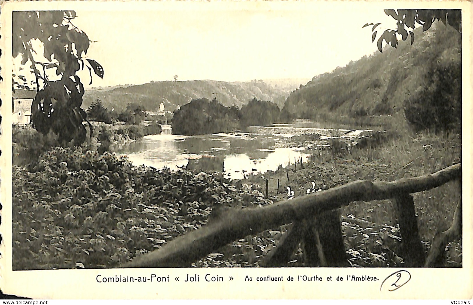 CPA - Belgique - Comblain-au-Pont - Confluent De L'Ourthe Et De L'Amblève - Comblain-au-Pont