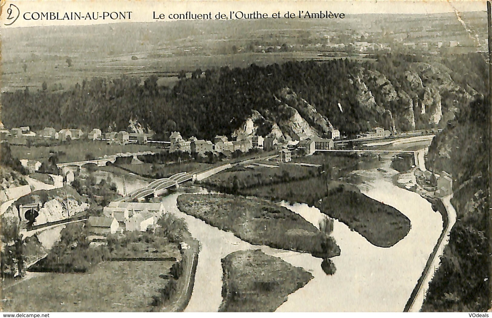 CPA - Belgique - Comblain-au-Pont - Confluent De L'Ourthe Et De L'Amblève - Comblain-au-Pont