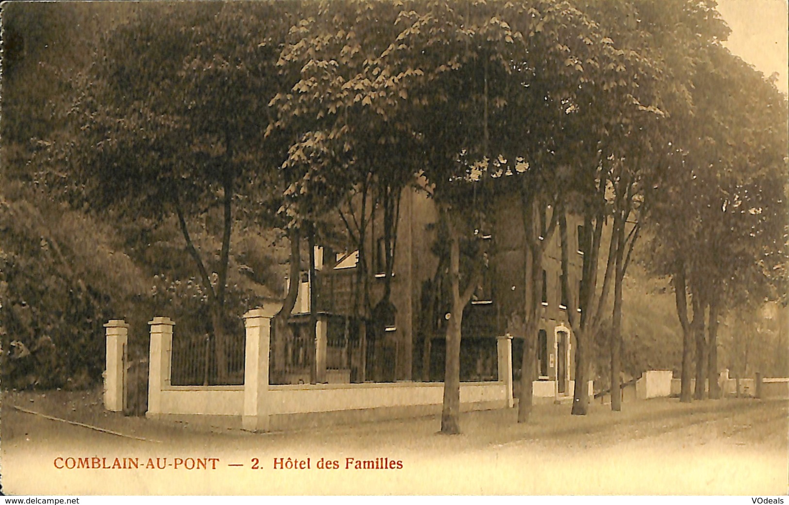 CPA - Belgique - Comblain-au-Pont - Hôtel De Famille - Comblain-au-Pont