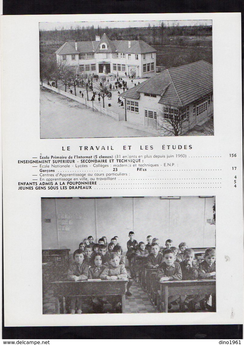 VP16.512 - MILITARIA - 1961 - Portfolio - L'Orphelinat de la Police d' OSMOY ( Hsitorique,Photos & Pubs ......)