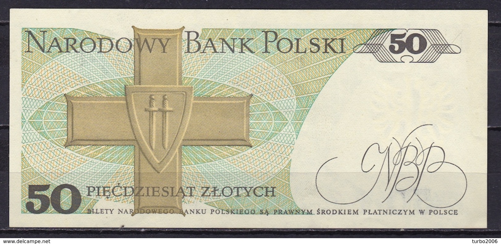 POLEN 1988 50 Zt Note UNC See Scans From Both Sides - Polen