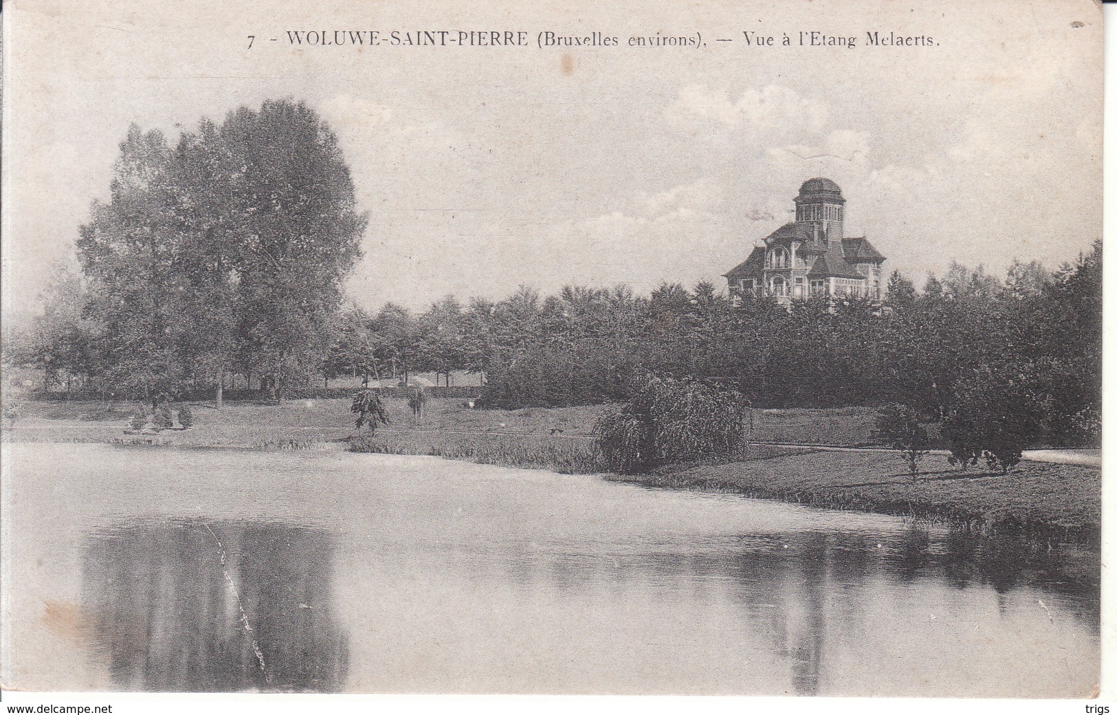 Woluwe Saint Pierre - Vue à L'Etang Melaerts - Woluwe-St-Pierre - St-Pieters-Woluwe