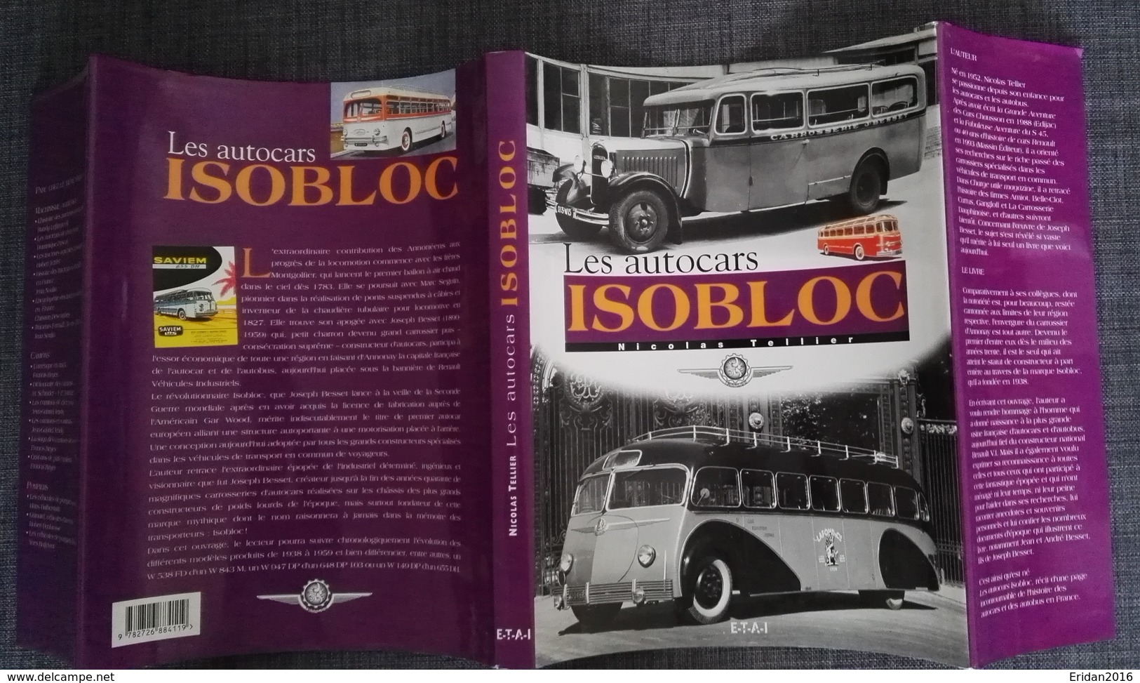 Autocars Isobloc  - Nicolas Tellier - GRAND FORMAT - Autres & Non Classés