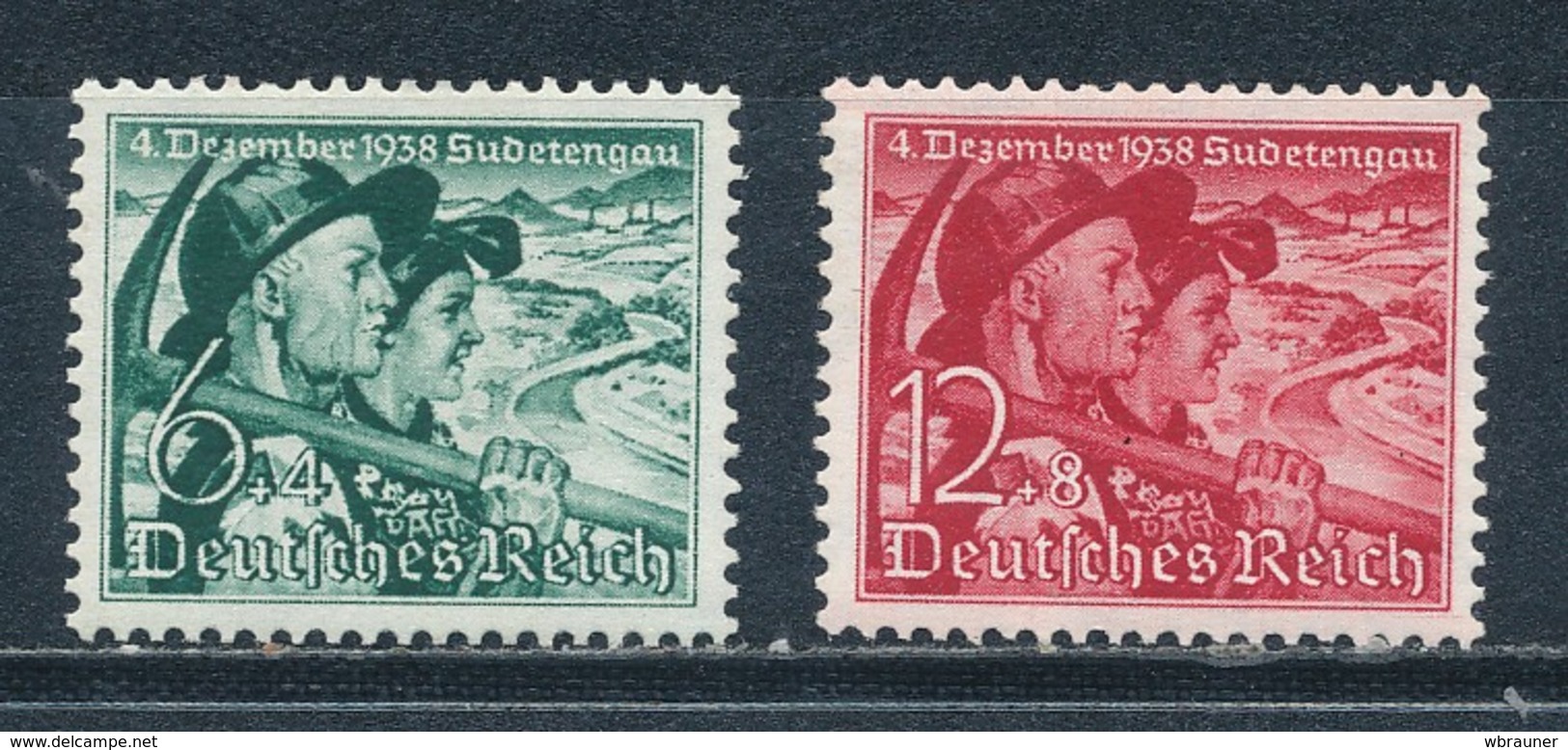 Deutsches Reich 684/85 ** Mi. 40,- - Nuovi