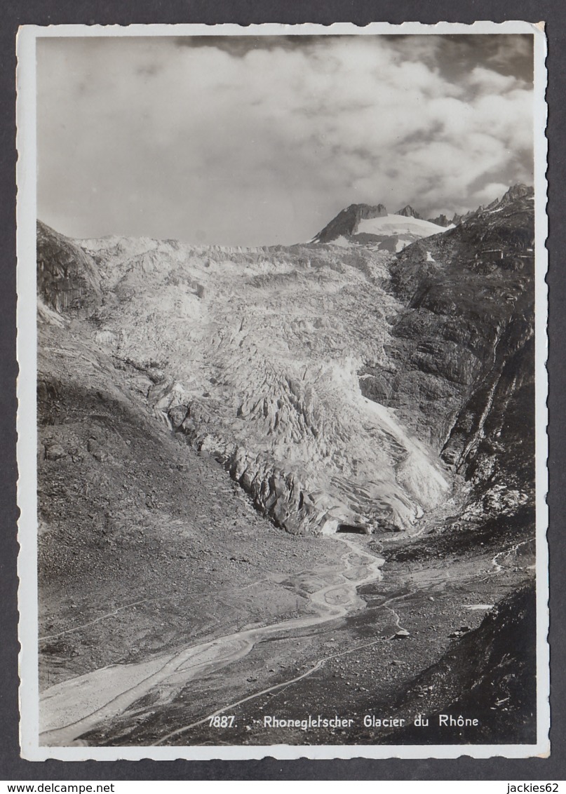 110587/ VS VALAIS, Rhonegletscher, Glacier Du Rhône - Andere & Zonder Classificatie