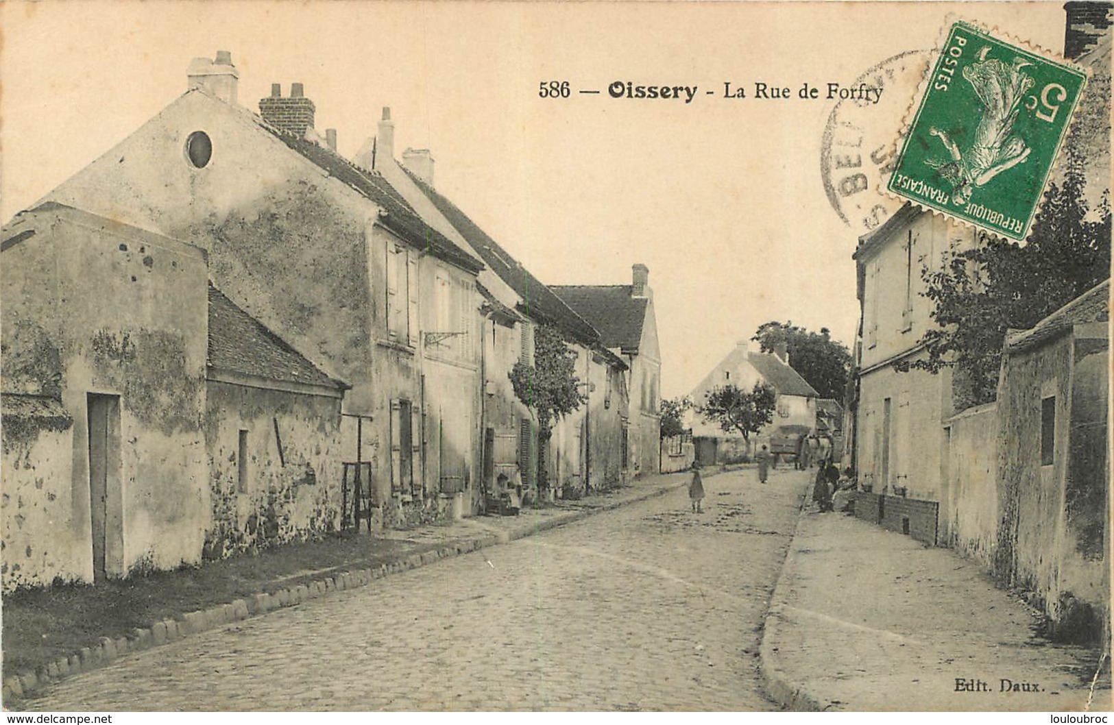 OISSERY LA  RUE DE FORFRY - Autres & Non Classés