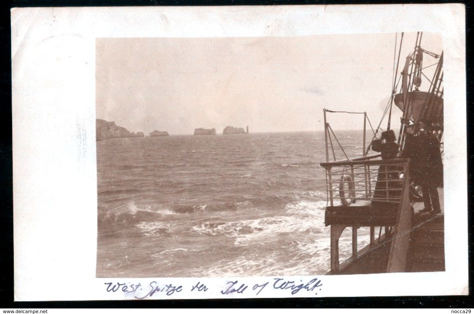 UNITED KINGDOM - INGHILTERRA - 1906 - ISOLA DI WIGHT - ISLE OF WHIGT - PHOTOPOSTCARD UNIQUE!!!! - Cowes